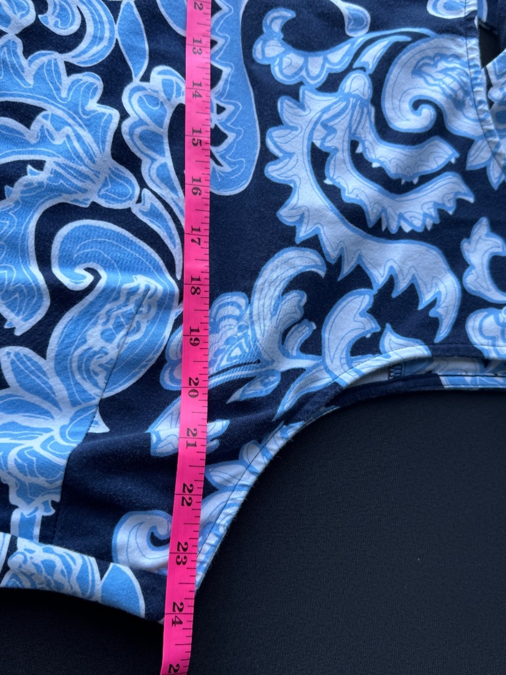 Talbots Jersey Maxi Dress -Dynamic Paisley 3X - Picture 6 of 7